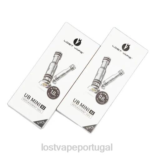 Lost Vape Contact Portugal - Lost Vape UB mini bobinas de reposição (pacote com 5) XLTF28 0,8ohm