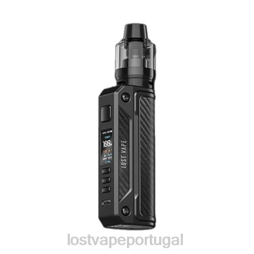 Lost Vape Portugal - Lost Vape Thelema kit solo 100w XLTF2171 preto/fibra de carbono