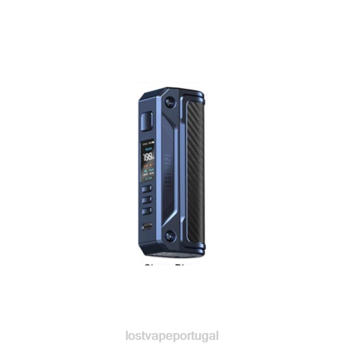 Lost Vape Disposable - Lost Vape Thelema mod solo 100w XLTF2254 azul serra/fibra de carbono