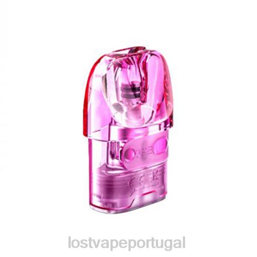 Lost Vape Disposable - Lost Vape URSA cápsulas de substituição XLTF2214 rosa (cartucho vazio de 2,5 ml)