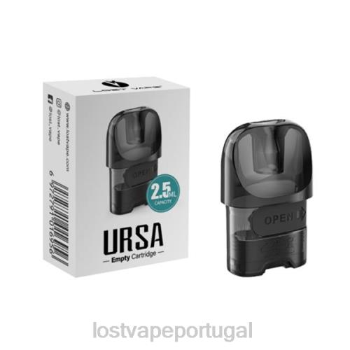 Lost Vape Price Portugal - Lost Vape URSA cápsulas de substituição XLTF2215 preto (cartucho vazio de 2 ml)